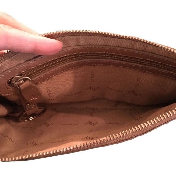 MONSAC Vegan Small Shoulder Bag Snake Embossed Burnt Metallic Gold Y2K - Picture 4 of 6